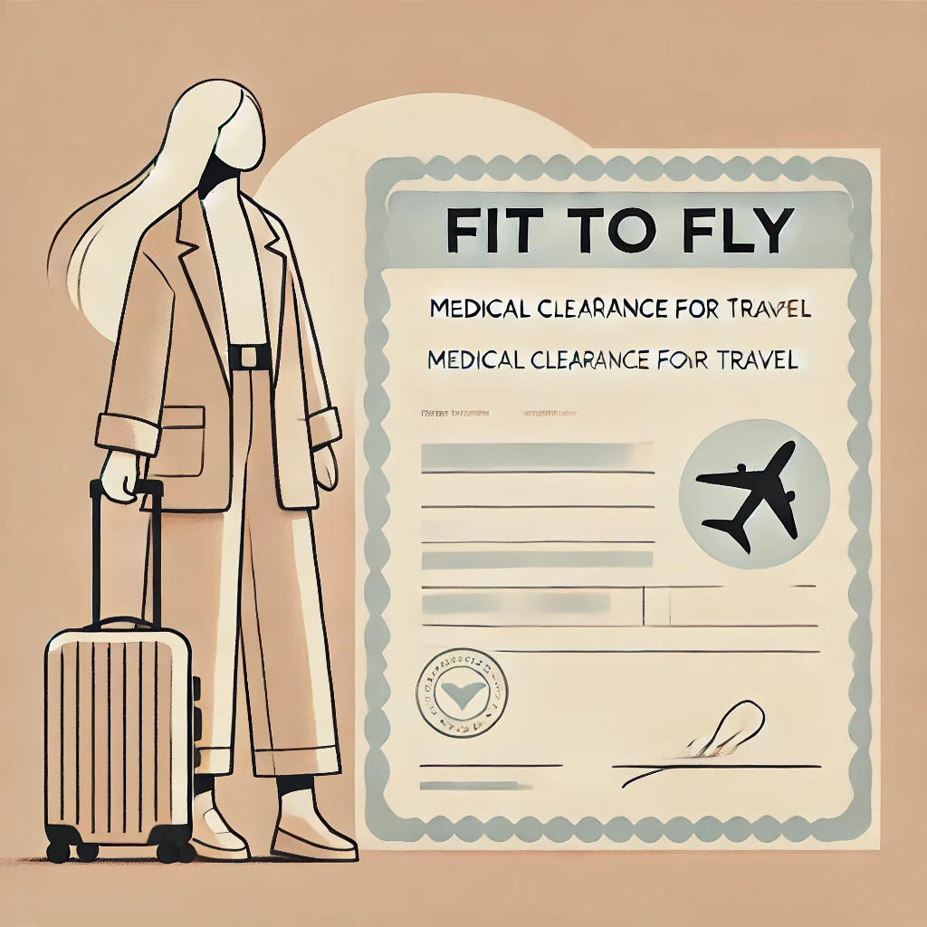 Get your online Fit to fly med certificate